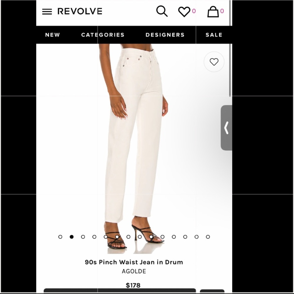 Agolde 90s pinch waist jean